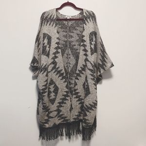 Kimono Style Sweater Large